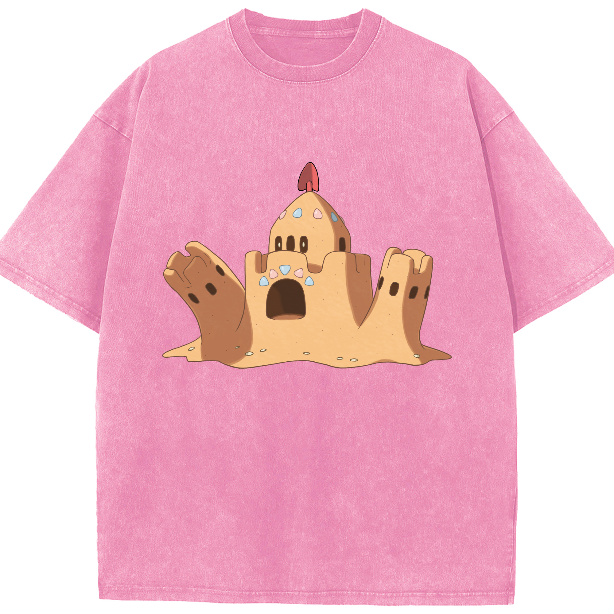 （画像用） ポケットモンスター Pokémon 綿100% ヴィンテージ風 半袖Tシャツ（フロントプリント）